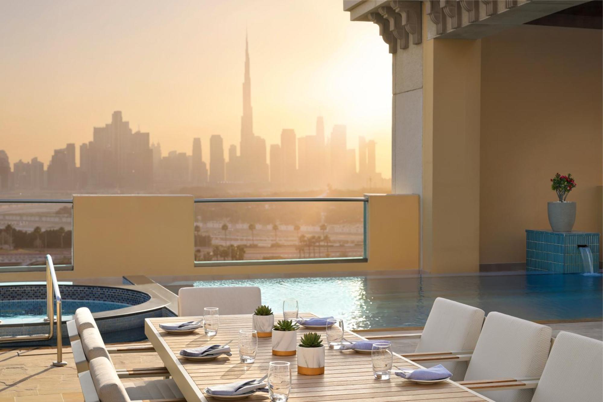 Marriott Executive Apartments Al Jaddaf, Dubai Esterno foto The Address Downtown Dubai