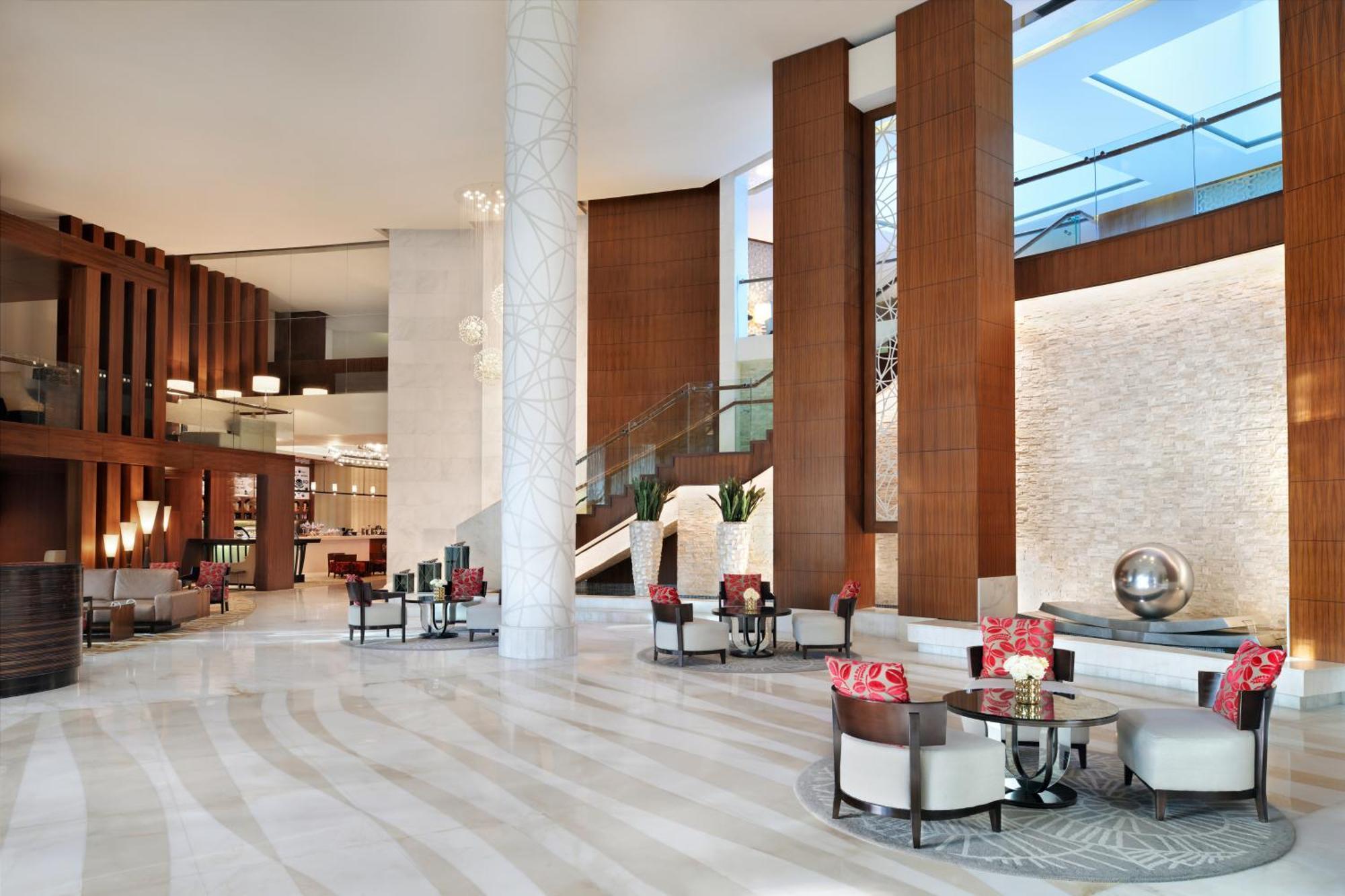 Marriott Executive Apartments Al Jaddaf, Dubai Esterno foto Lobby